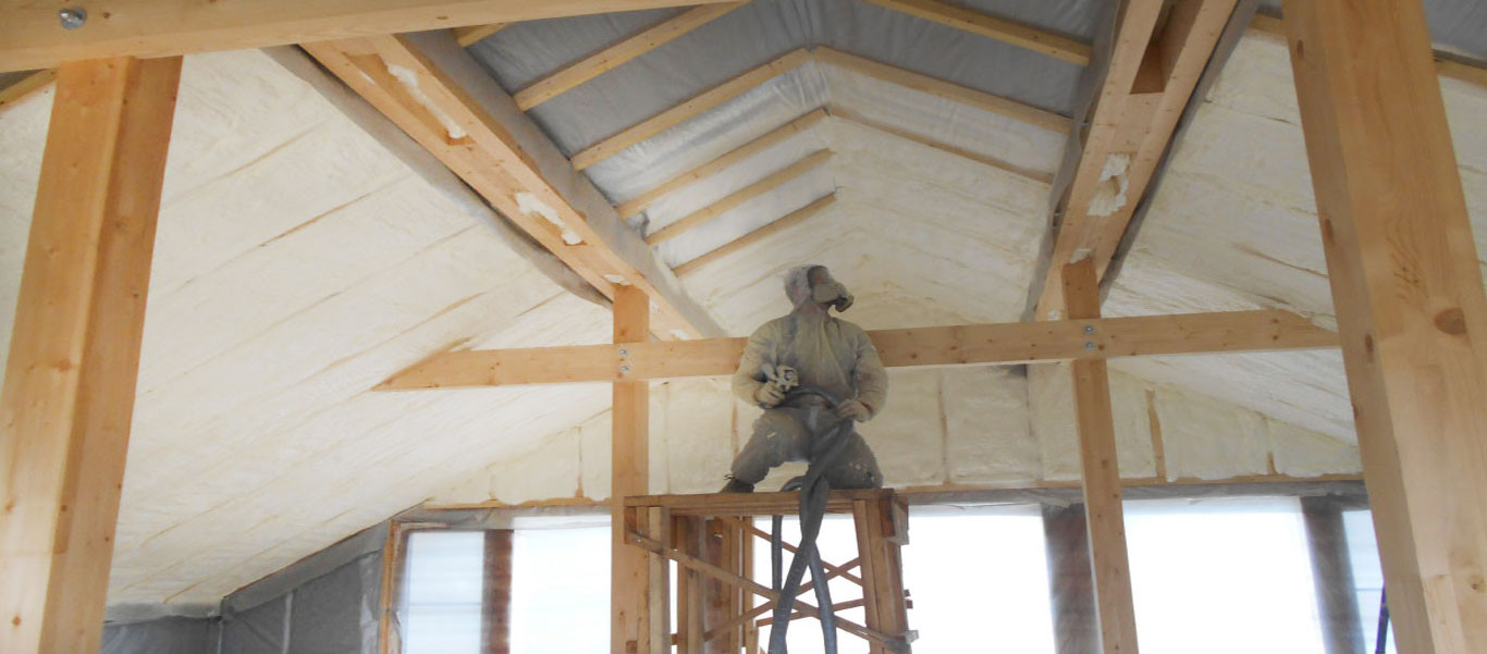 Монтаж быстромонтируемой кровли пенополиуретаном- Прайм ППУ